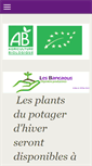 Mobile Screenshot of pepiniereslesbancaous.com